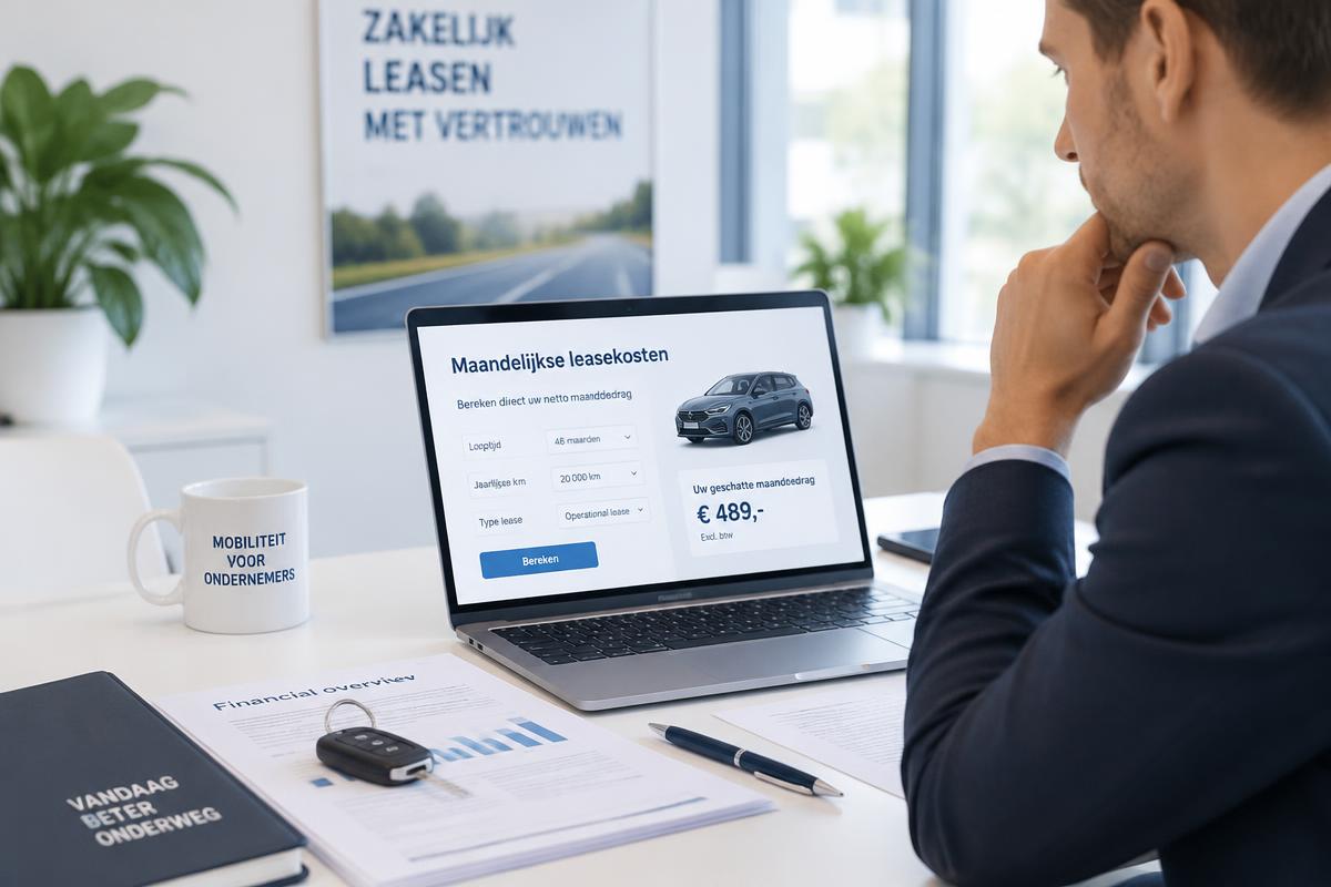 Wat kost financial lease per maand?