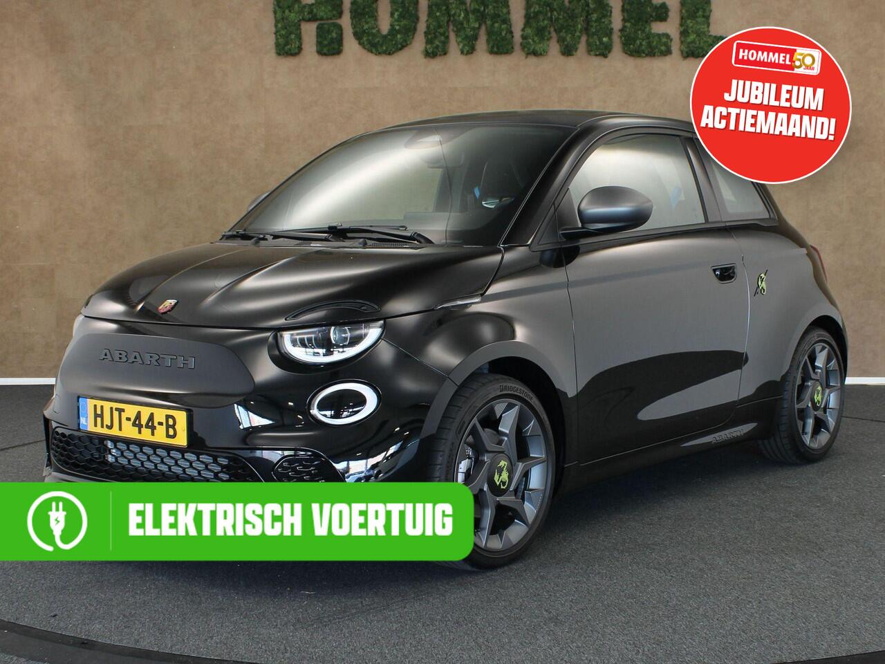 Abarth 500 500e Urban 42 kWh SOH 99.1%! - APPLE CARPLAY/ANDROID AUTO - CRUISE CONTROL - NAVIGATIE FULL MAP - LICHTMETALEN VELGEN 17 INCH - KEYLESS START - PARKEERSENSOREN ACHTER - SPORTSTUUR - SPORTSTOELEN