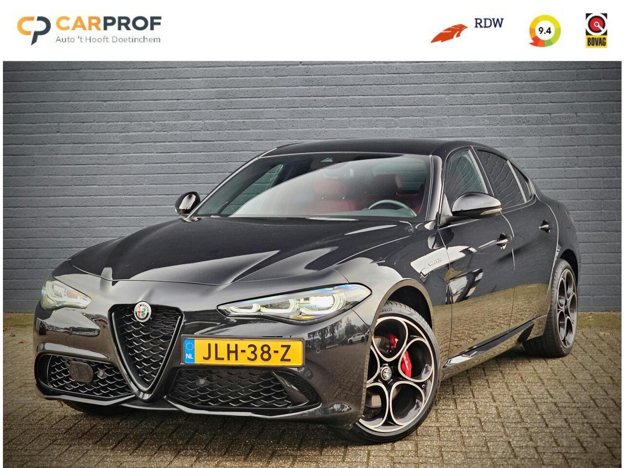 Alfa Romeo GIULIA 2.0 T 280PK Q4 Veloce 4WD / ROOD LEDER / ADAS 2