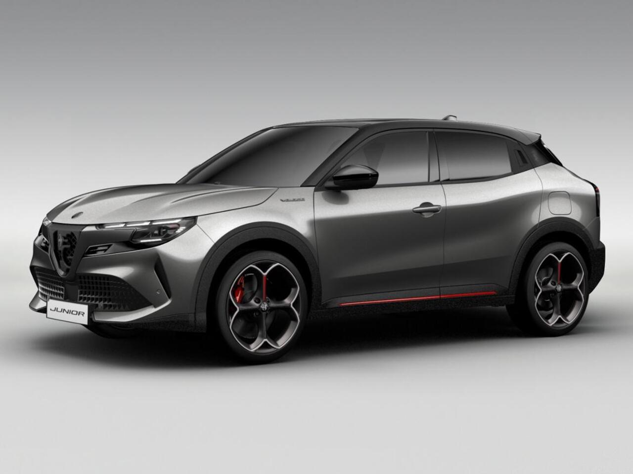 Alfa Romeo Junior Elettrica Veloce 54 kWh 280pk Pack Tech | Pack Sport | Schuif/Kanteldak | Arese Silver