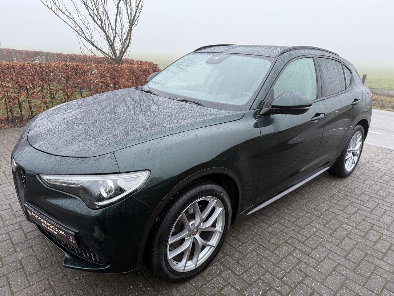 Alfa Romeo Stelvio 2.0 T AWD Ti Verde Visconti! Schakelflippers!! Trekhaak!!