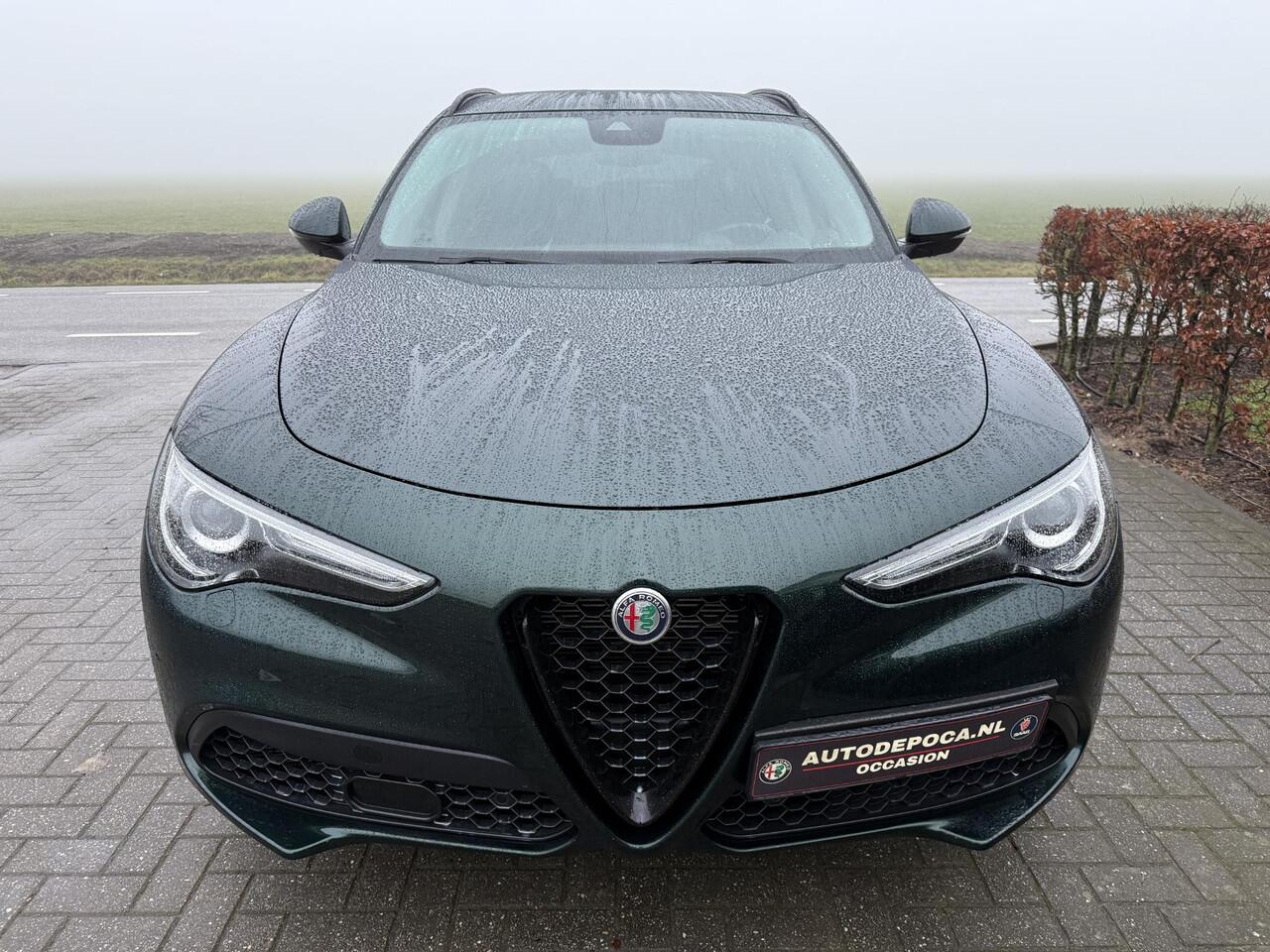 Alfa Romeo Stelvio 2.0 T AWD Ti Verde Visconti! Schakelflippers!! Trekhaak!!