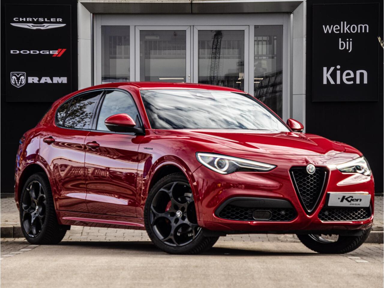 Alfa Romeo Stelvio 2.0 T AWD Veloce | 21 inch | Adaptive CC | Stoel & stuur verwarming | Verwarmde achterbank | Memory