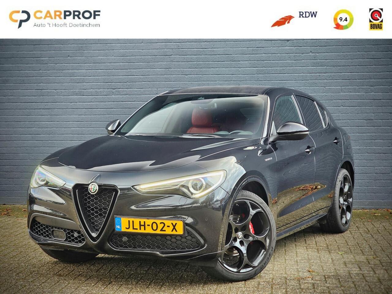 Alfa Romeo Stelvio 2.0 T GME AWD Veloce / ROOD LEDER / CARPLAY /