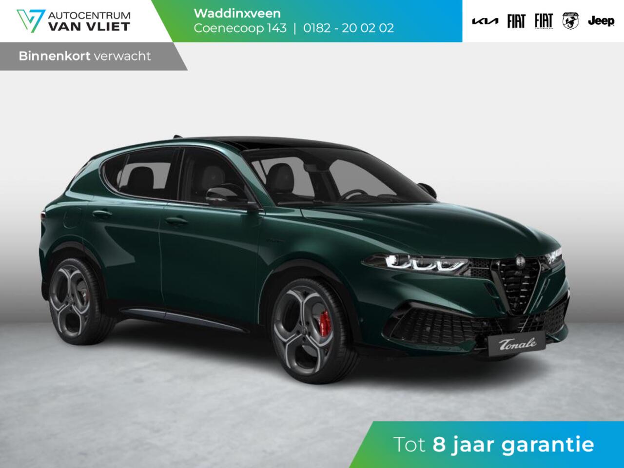 Alfa Romeo Tonale Ibrida Plug-In Q4 270pk AWD Ti | Pack Tech | Schuif/Kanteldak | 20" | Harman Kardon | MY26