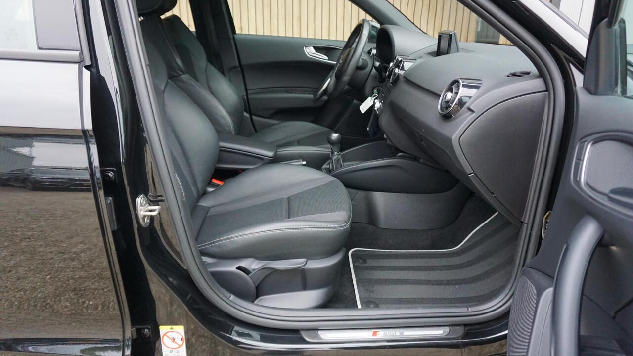 Audi A1 Sportback 1.0 TFSI 140PK 5Drs S-Line Advance Sport Xenon/LED H-Leder 17inch LM Navi Airco Cruise Control *NL auto* 86557km!