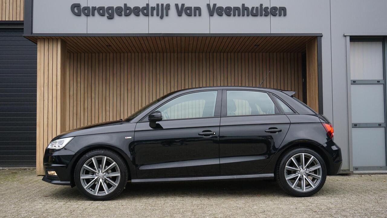 Audi A1 Sportback 1.0 TFSI 140PK 5Drs S-Line Advance Sport Xenon/LED H-Leder 17inch LM Navi Airco Cruise Control *NL auto* 86557km!