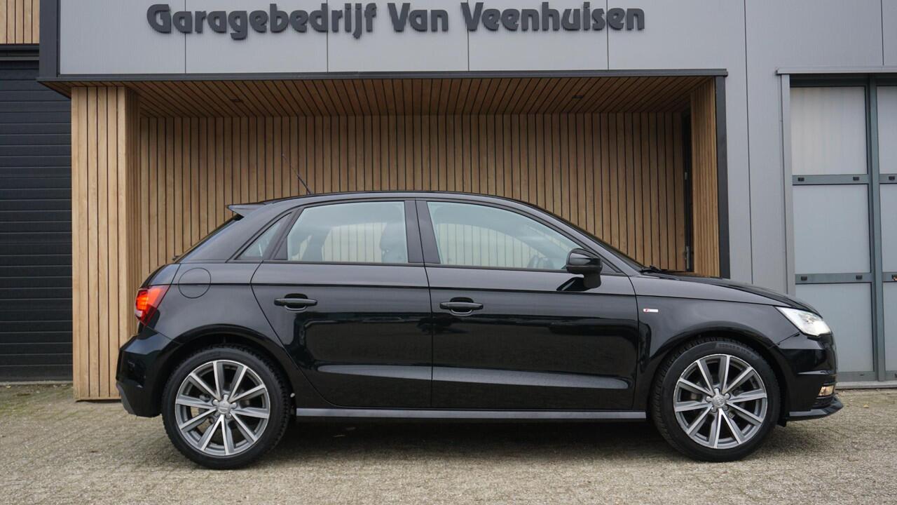 Audi A1 Sportback 1.0 TFSI 140PK 5Drs S-Line Advance Sport Xenon/LED H-Leder 17inch LM Navi Airco Cruise Control *NL auto* 86557km!