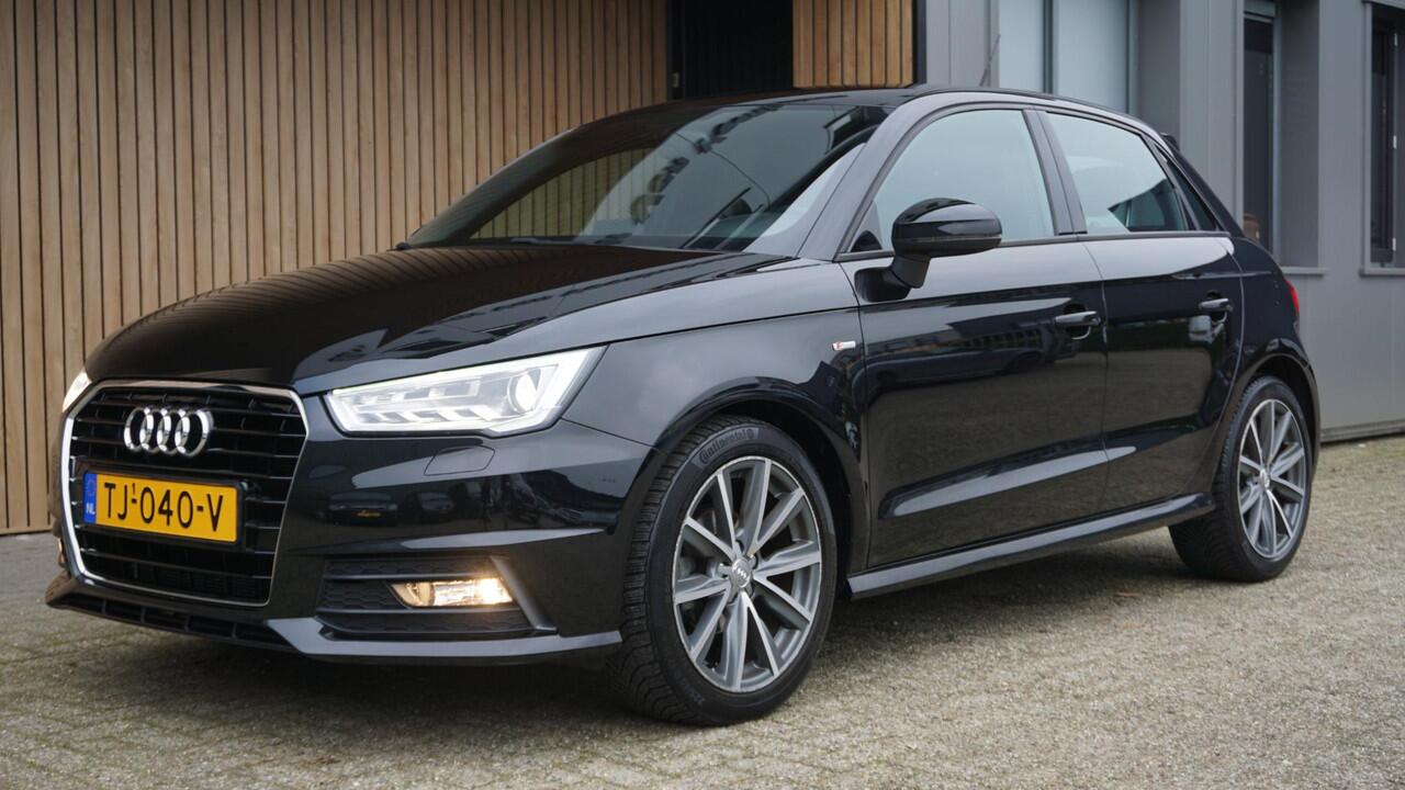 Audi A1 Sportback 1.0 TFSI 140PK 5Drs S-Line Advance Sport Xenon/LED H-Leder 17inch LM Navi Airco Cruise Control *NL auto* 86557km!