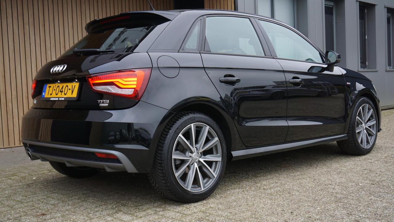 Audi A1 Sportback 1.0 TFSI 140PK 5Drs S-Line Advance Sport Xenon/LED H-Leder 17inch LM Navi Airco Cruise Control *NL auto* 86557km!