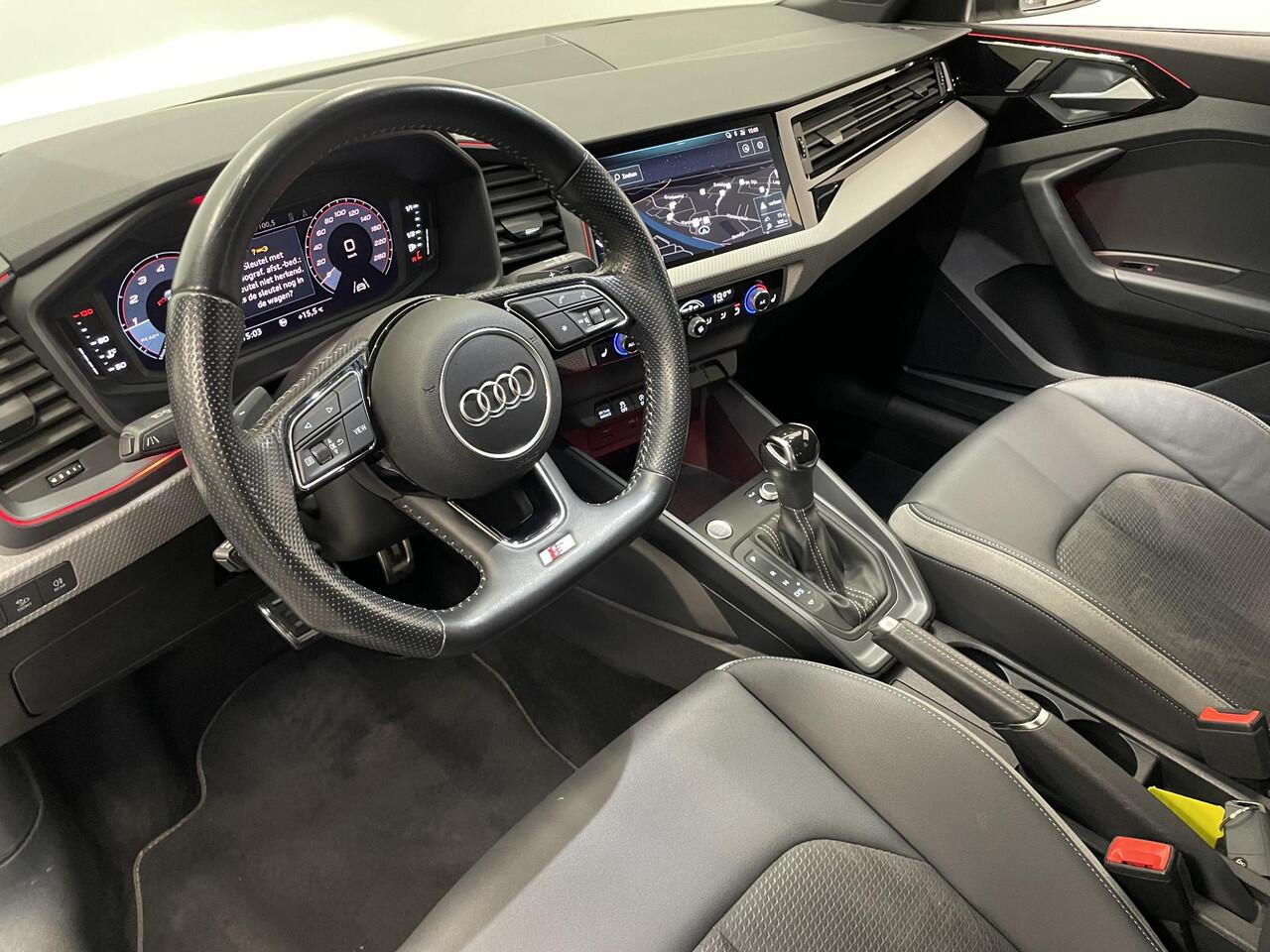 Audi A1 Sportback 2.0T 200 pk Aut. 40 TFSI S Line S-Line Interieur + Alcantara Full LED PDC VA+ Camera Cruise Control 17" Navi Virtual Cockpit