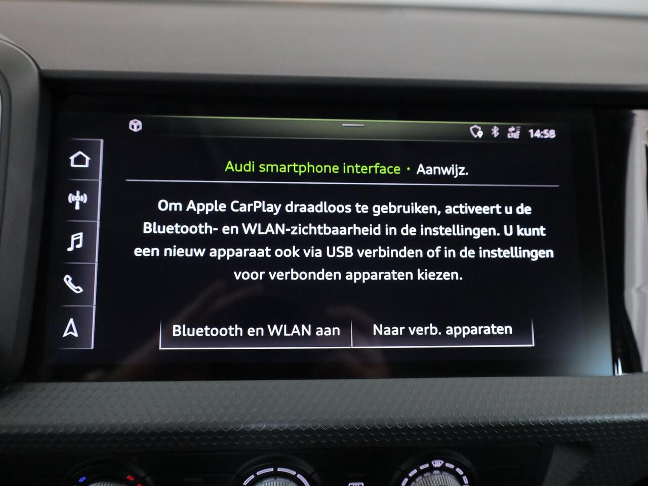 Audi A1 Sportback 25 TFSI Pro Line 95 pk | Navigatie via App | Parkeersensoren achter | Cruise control |