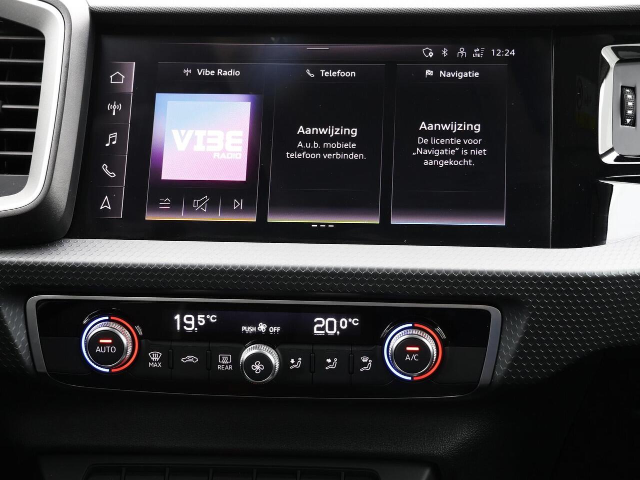 Audi A1 Sportback 25 TFSI 95pk Advanced edition · Apple/Android Car Play · Cruise Control · Clima · P-Sensoren · Virtual Cockpit · Garantie tot 30-11-2026 of 100.000km