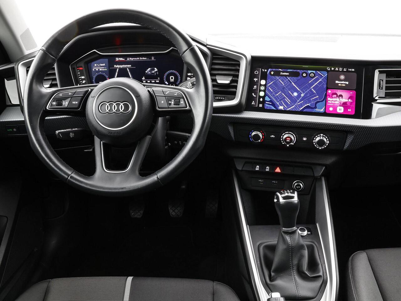 Audi A1 Sportback 25 TFSI 95pk Pro Line · Airco · Apple/Android Car Play · P-Sensoren · Virtual Cockpit · Cruise Control · 15'' Inch · Garantie t/m 21-11-2027 of 100.000km