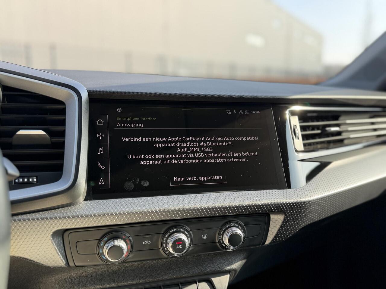 Audi A1 Sportback 30 TFSI Advanced edition 116pk Automaat | 17 inch Lichtmetalen velgen | Led koplampen | Navigatie via App | Verlengde garantie