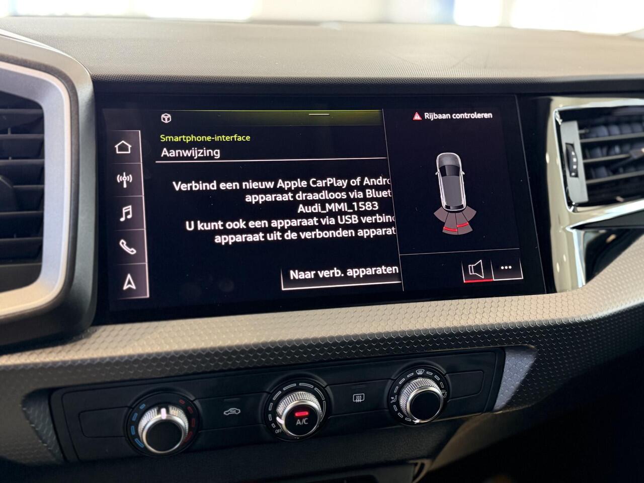 Audi A1 Sportback 30 TFSI Advanced edition 116pk Automaat | 17 inch Lichtmetalen velgen | Led koplampen | Navigatie via App | Verlengde garantie