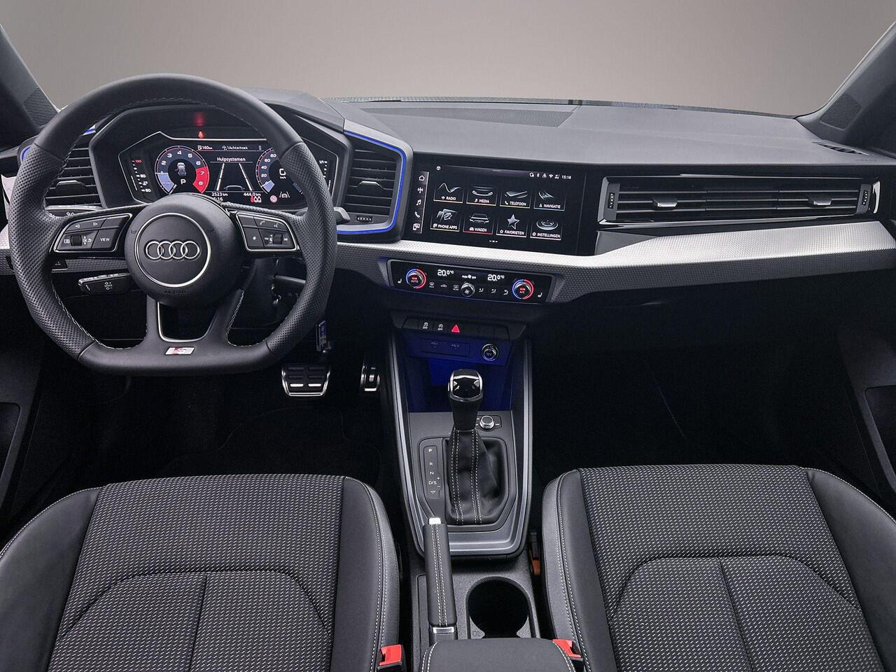 Audi A1 Sportback 25 TFSI S edition | Full-led | Carplay | Parkeersensoren | Ambient lighting | Optiekzwart |
