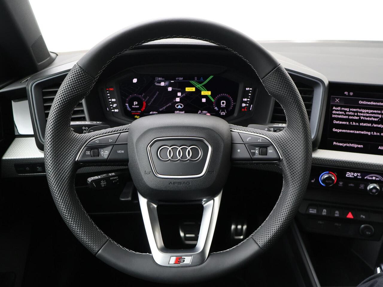 Audi A1 Sportback 35 TFSI Advanced edition | 150 PK | Automaat | Apple Carplay/Android Auto draadloos | S-Line interieur | Audi Sound System | Adaptive Cruise Control | Climate Control | LED verlichting |
