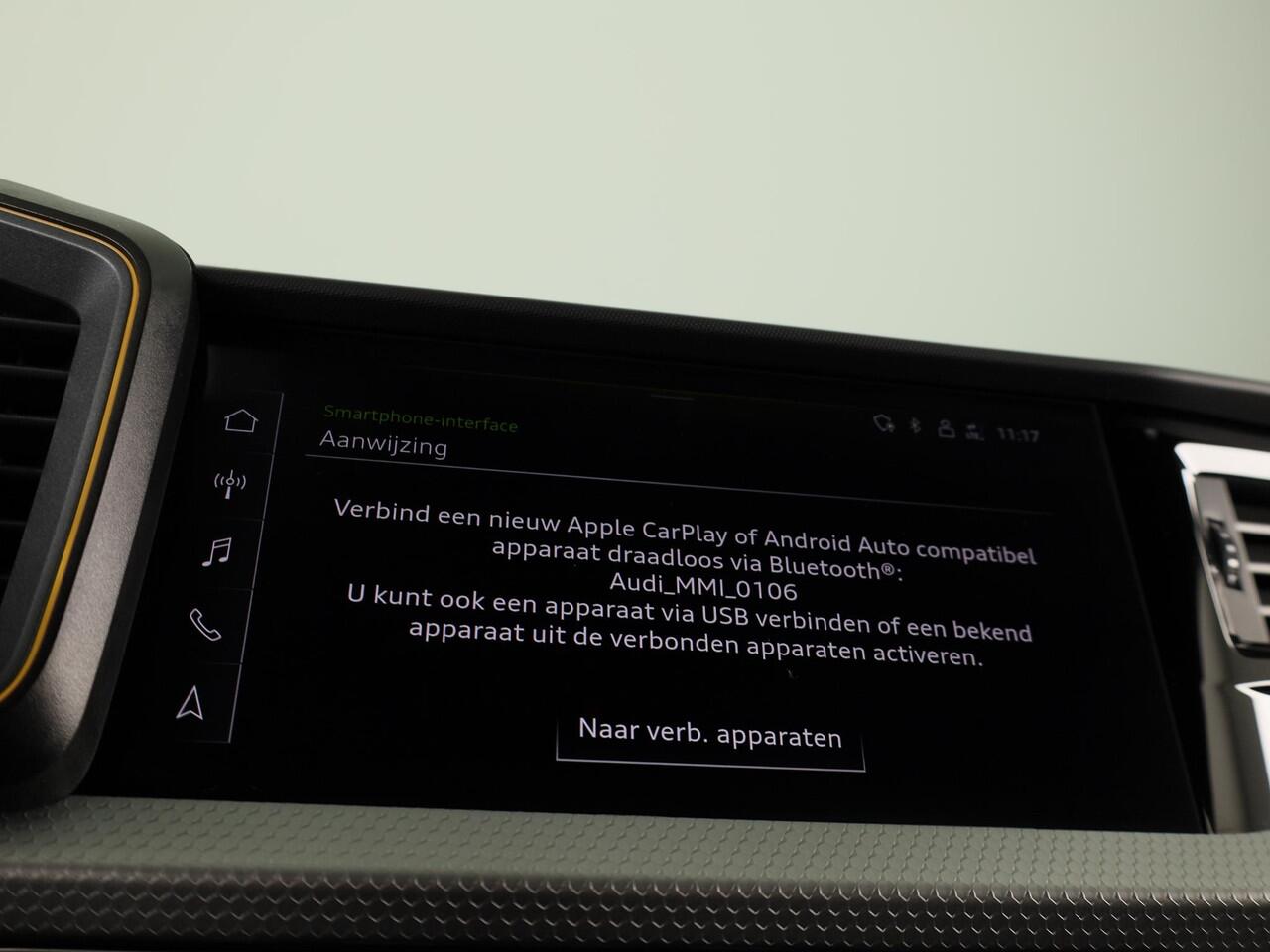 Audi A1 Sportback 30 TFSI S edition 116pk S-Tronic | Led koplampen | Stoelverwarming | Ambiant licht pakket | Navigatie via App | Verlengde garantie