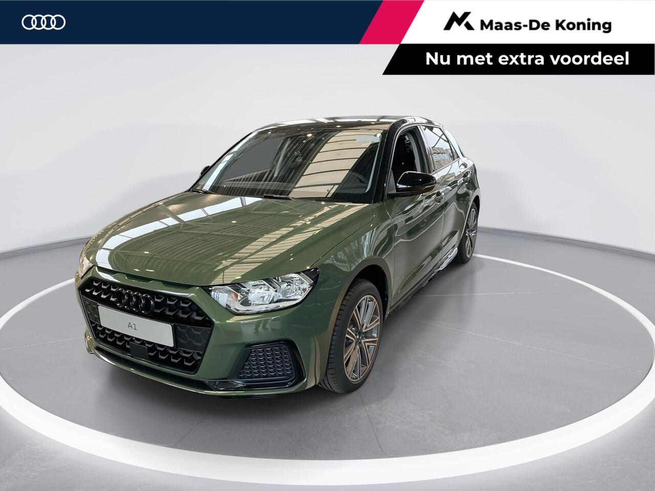 Audi A1 25 TFSI Advanced edition 95 PK · Parkeerhulp plus · Achteruitrijcamera · 3-spaaks sport mf+ afgevlakt