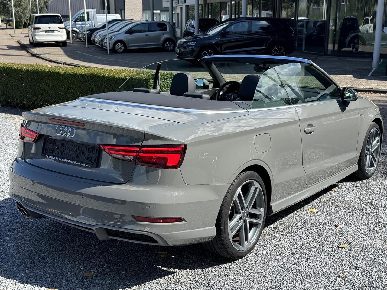 Audi A3 Cabriolet 1.5 TFSI 150pk Aut. S-Line (2x) (Camera,Virtual,B&O,Clima)