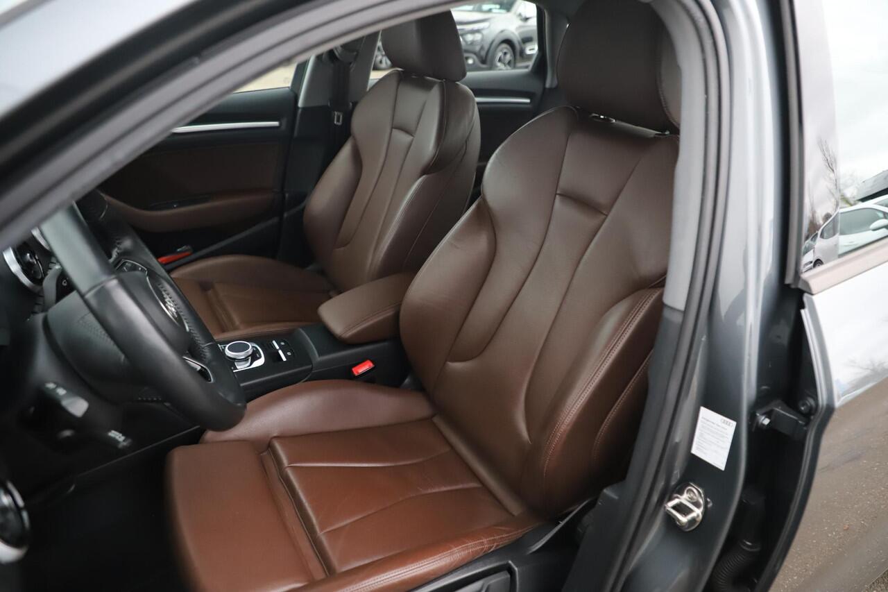 Audi A3 Limousine 35 TFSI CoD Advance 150PK Automaat Virtual Cockpit Bruin Leder LED Navigatie Carplay Climate Cruise Control
