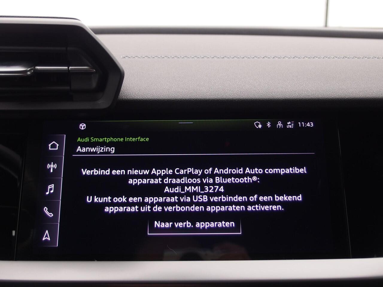 Audi A3 Limousine 30 TFSI S edition AUTOMAAT / S-LINE / NAVI / CLIMA / PDC / BLUETOOTH / DAB+ / CARPLAY / FULL LED / NL-AUTO