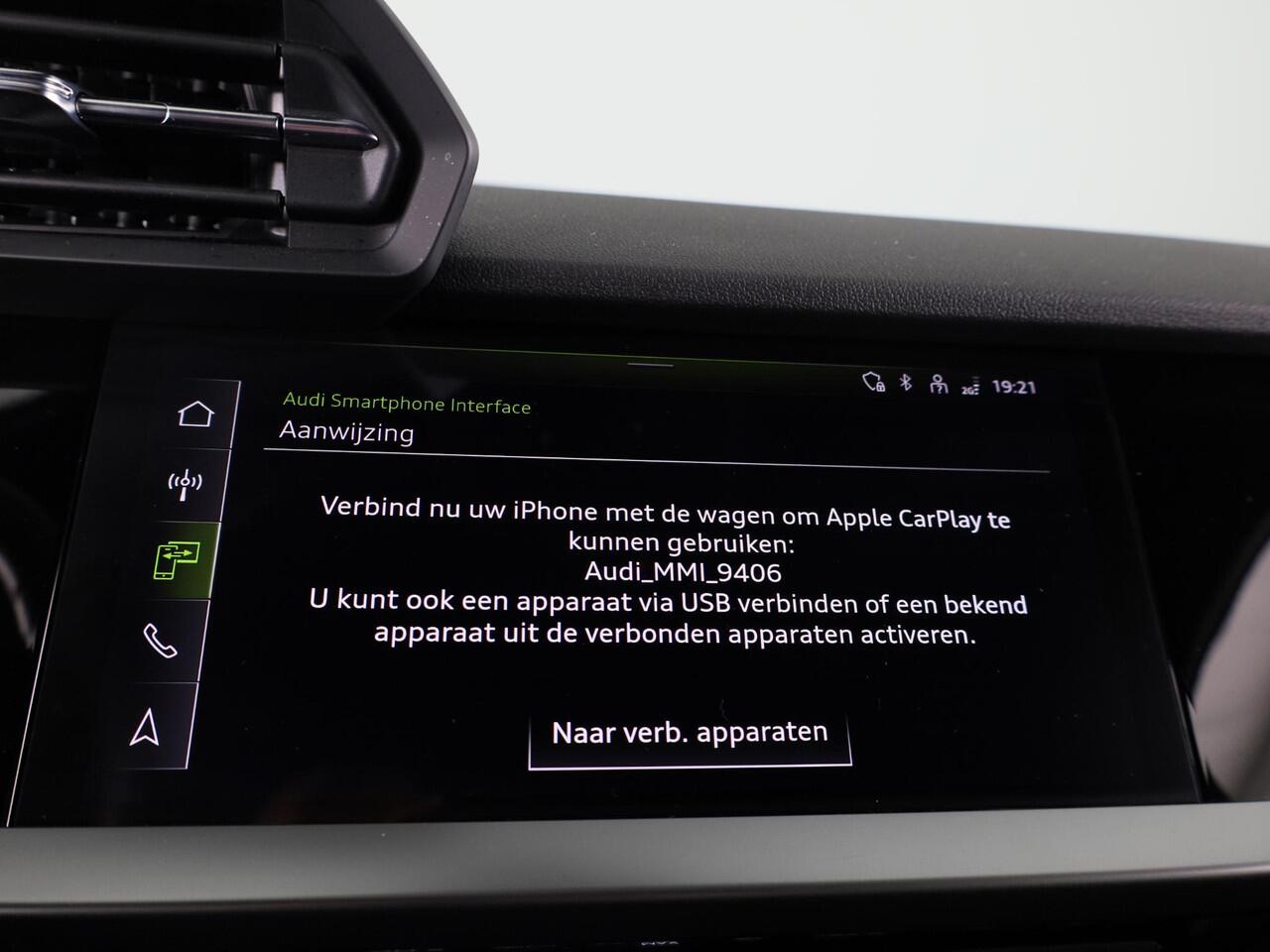 Audi A3 Limousine 30 TFSI Pro Line 110pk S-tronic | Stoelverwarming | 18 inch Lichtmetalen velgen | Cruise controle | Navigatie via App