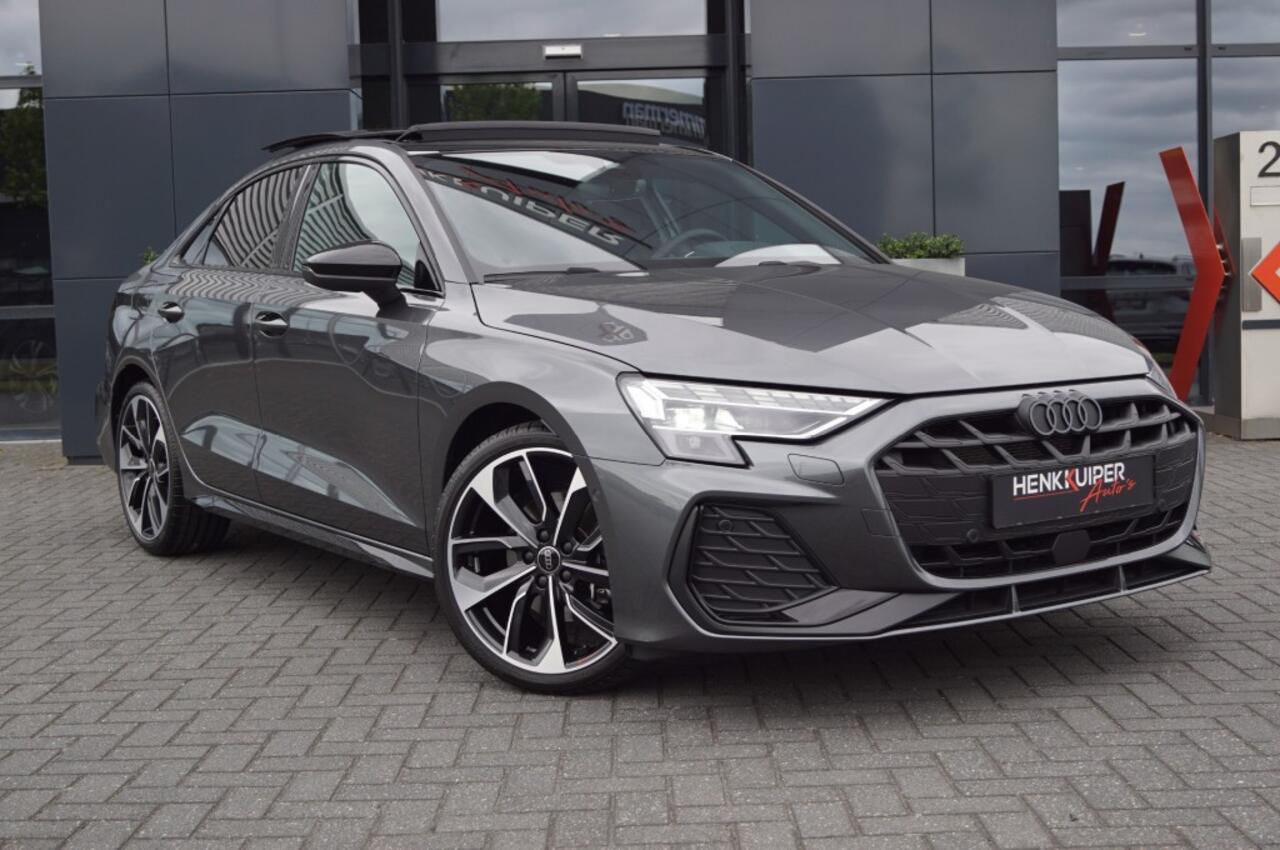 Audi A3 Limousine 1.5 TFSI S-line 150pk Facelift/Leer ruitmotief/ Panodak/Sonos/Head-up/LED