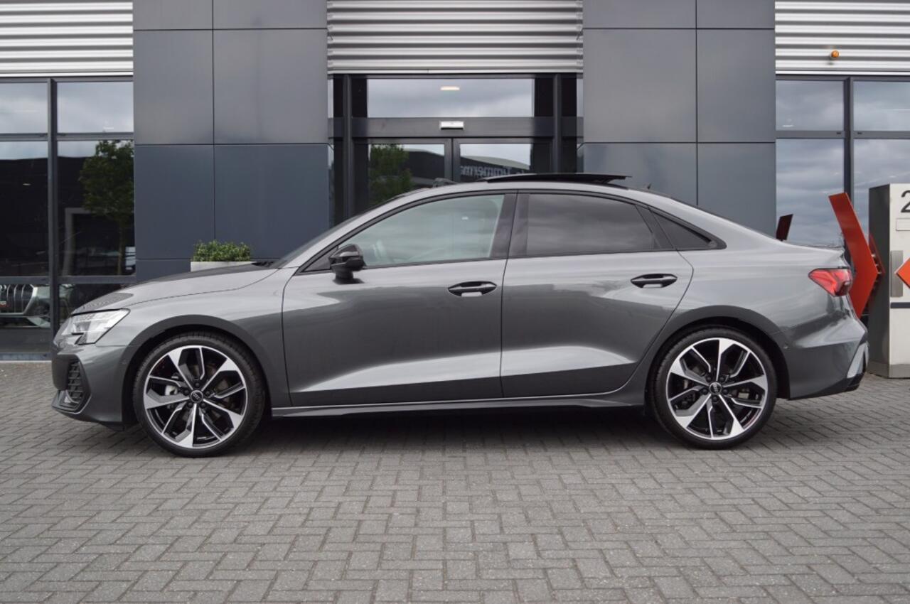 Audi A3 Limousine 1.5 TFSI S-line 150pk Facelift/Leer ruitmotief/ Panodak/Sonos/Head-up/LED