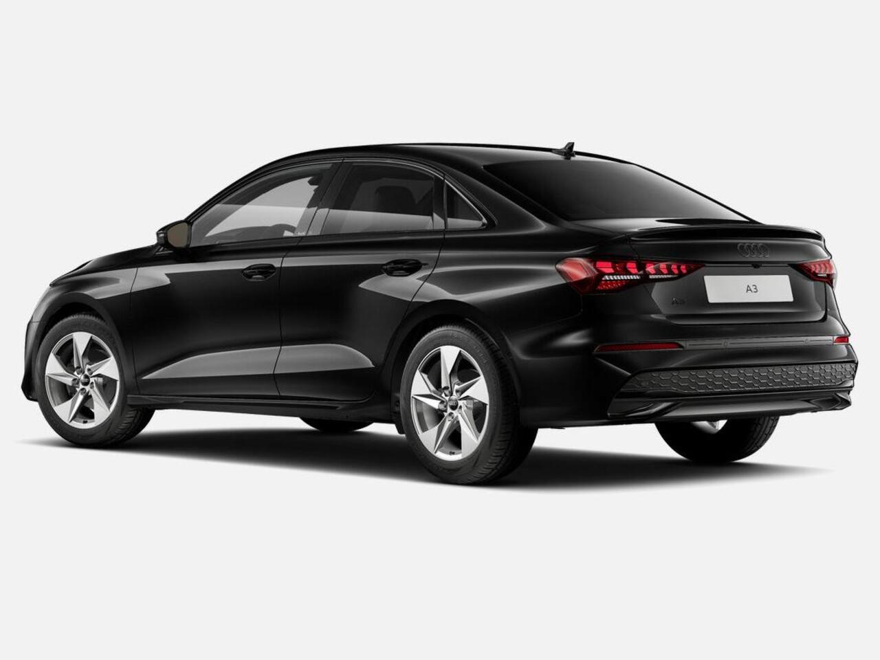 Audi A3 Limousine 30 TFSI Advanced edition 116 PK · Assis.pak Driving+Parking plus · Optiekpakket zwart plus · Privacyglas