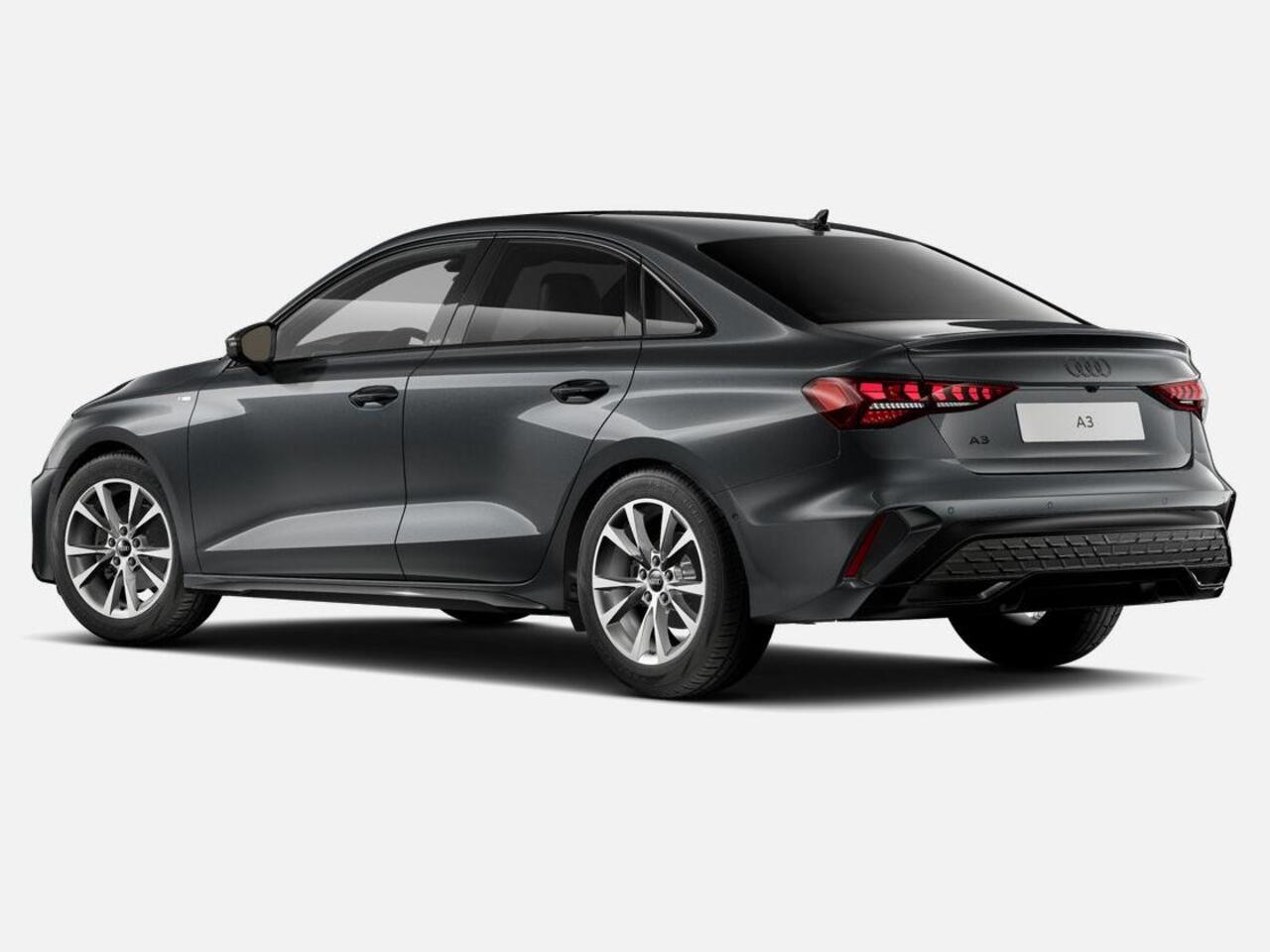 Audi A3 Limousine 30 TFSI S edition 150 PK · Glazen panoramadak · Assis.pak Driving+Parking plus · Privacyglas