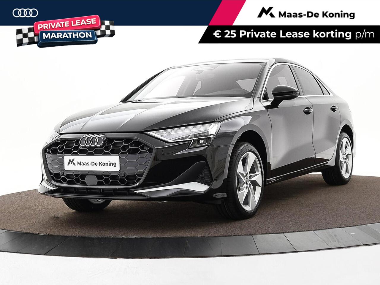 Audi A3 Limousine 30 TFSI Advanced edition 116 PK · Assis.pak Driving+Parking plus · Privacyglas · 3-spaaks sport mf+ afgevl padd · MEGA Sale