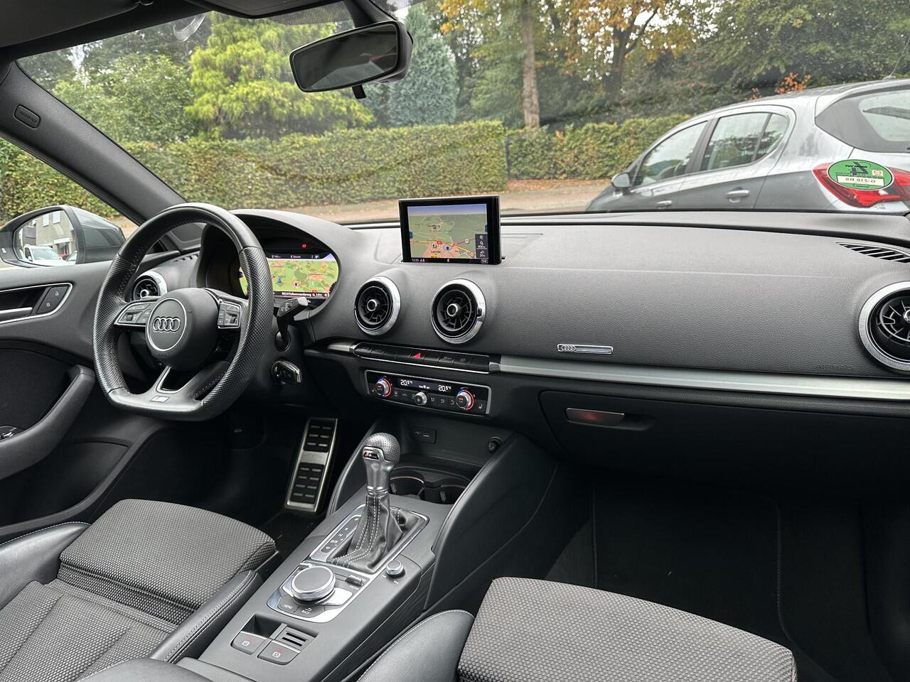 Audi A3 SPORTBACK 30 TFSI S-Tronic 3xS-Line Sport S Line Edition VirtualDash|CarPlay|Stoelverwarming
