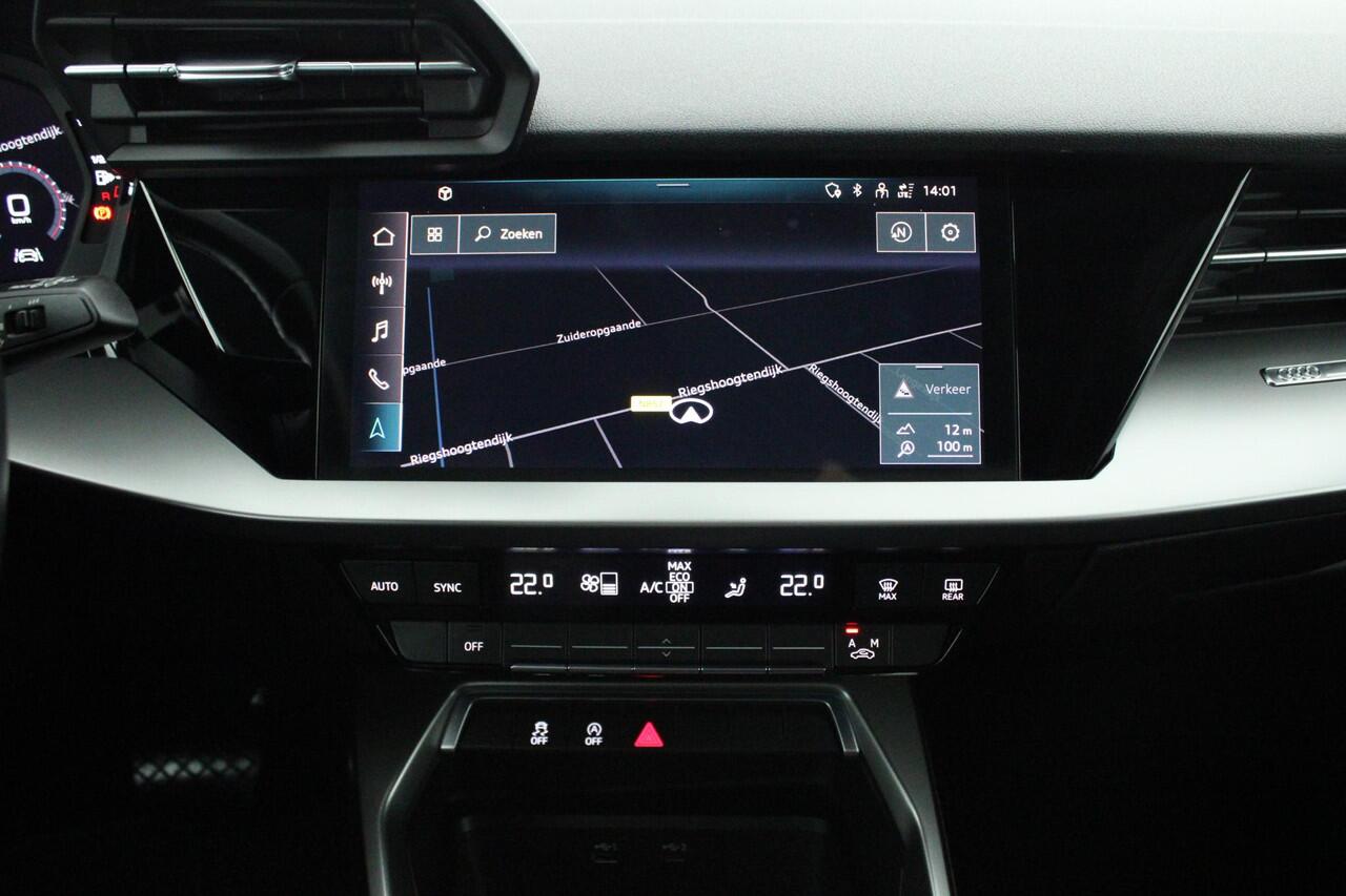 Audi A3 SPORTBACK 35 TFSI 150pk S-Tronic Business edition Leder Virtual Cockpit Stoelverwarming Navigatie