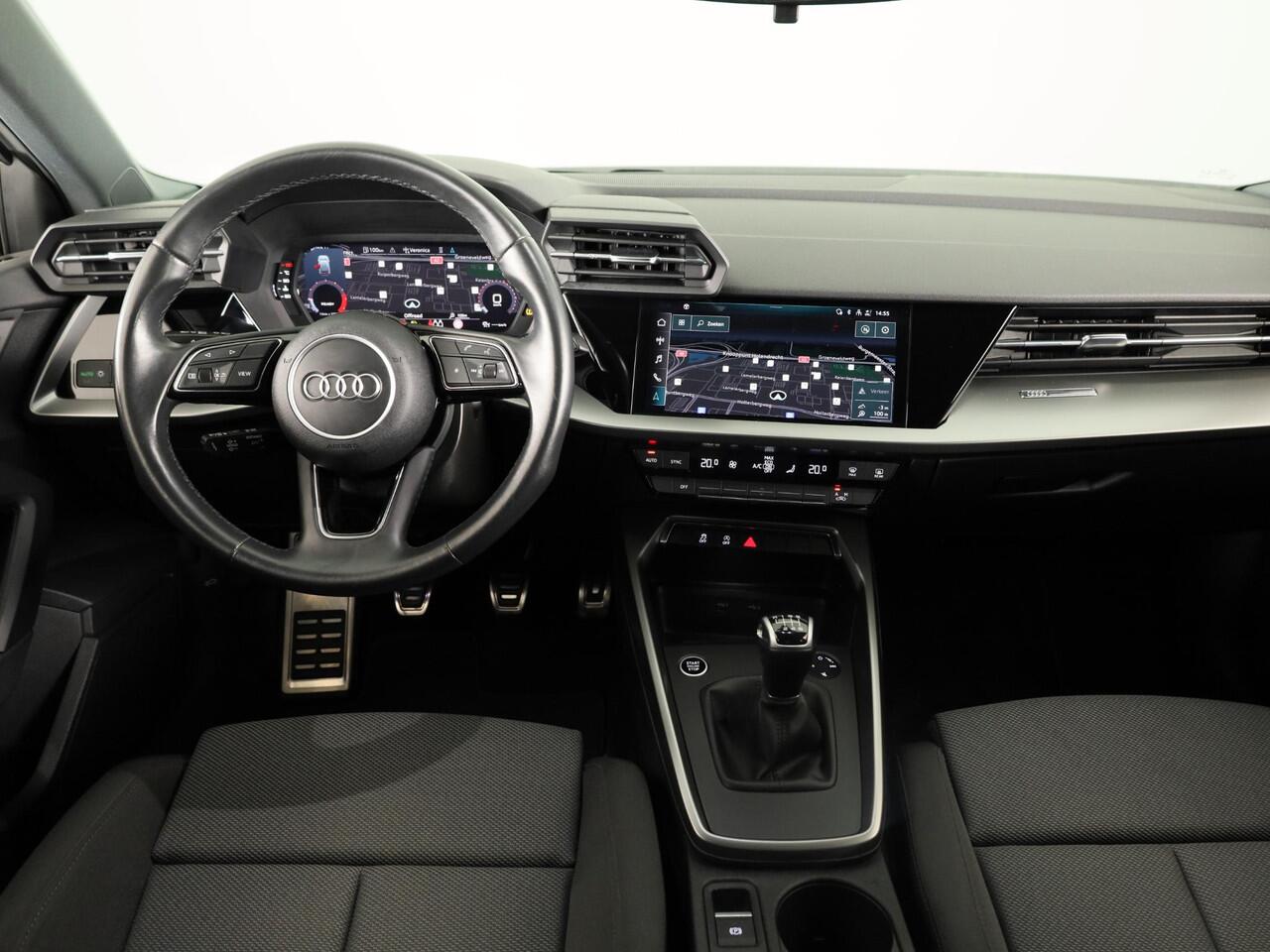 Audi A3 SPORTBACK 35 TFSI Advanced edition 150 pk | Navigatie | Parkleersensoren achter | Adaptieve cruise control | Matrix LED koplampen | Apple Carplay/Android Auto |
