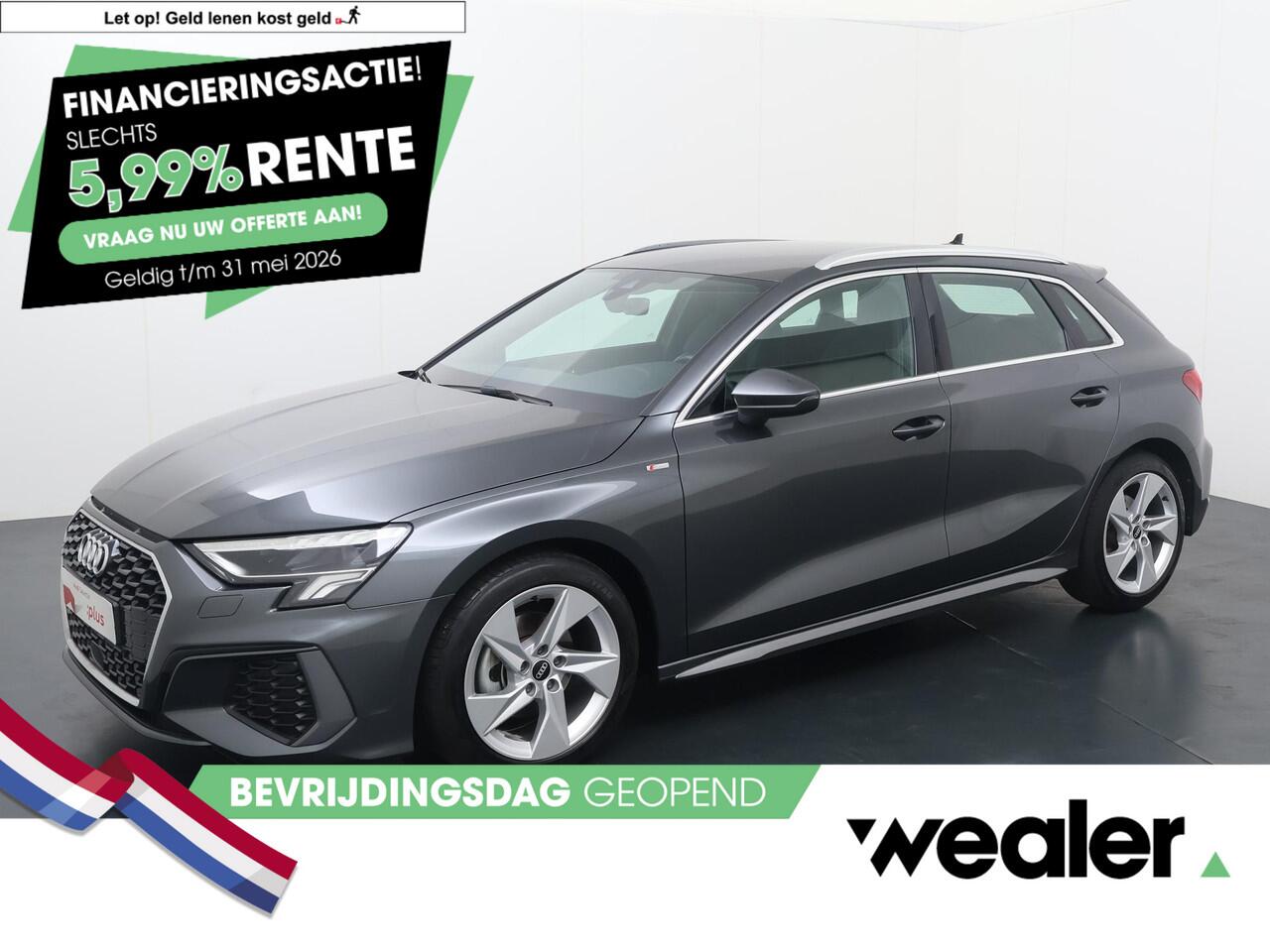 Audi A3 SPORTBACK 30 TFSI S edition | 110 PK | Automaat | LED verlichting | Climate control | Apple Carplay/Android Auto |