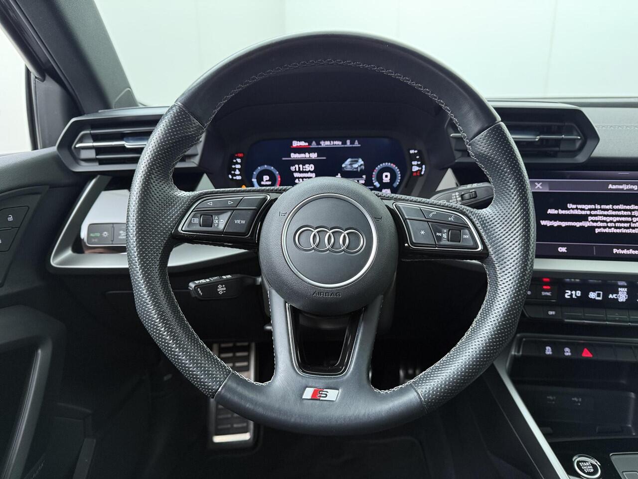Audi A3 SPORTBACK 30 TFSI S edition | 110 PK | Automaat | LED verlichting | Climate control | Apple Carplay/Android Auto |
