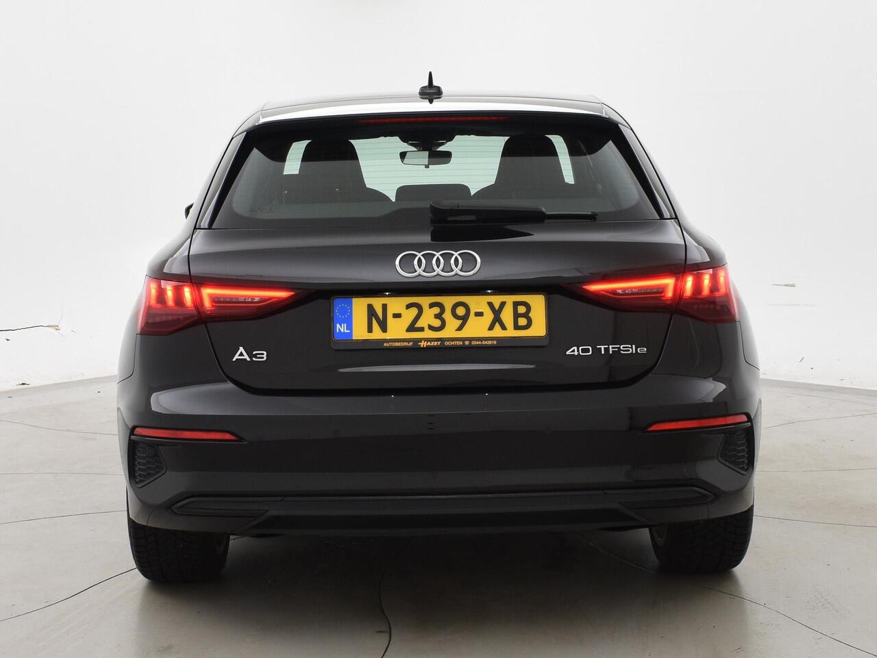 Audi A3 SPORTBACK 40 TFSI e 204 PK PLUG-IN HYBRID + VIRTUAL COCKPIT | ADAPTIVE CRUISE | SPORTSTOELEN | LED