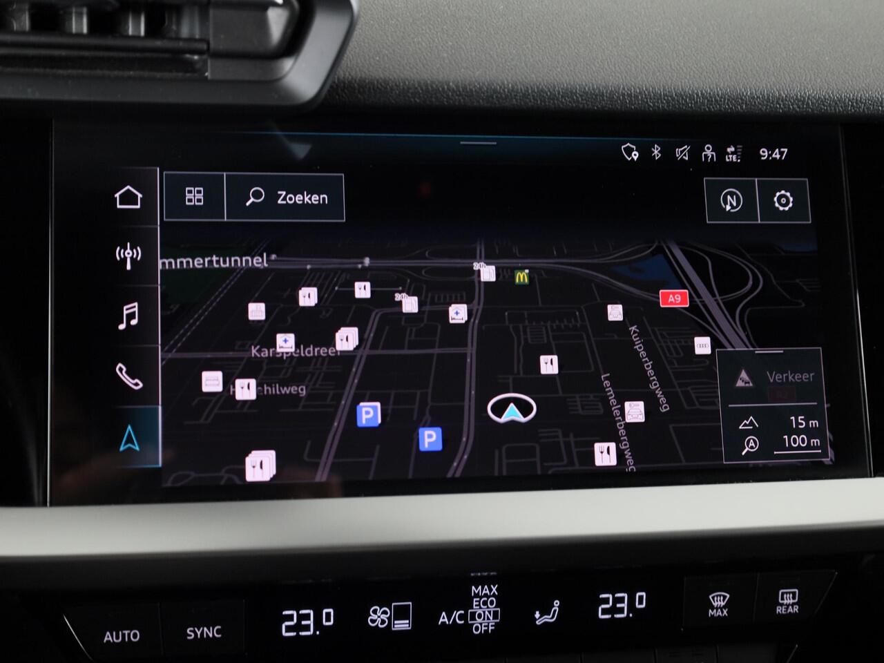 Audi A3 SPORTBACK 30 TFSI Advanced edition 110 pk S-tronic | Navigatie | Parkeersensoren achter | Cruise control | LED koplampen | Apple Carplay/Android Auto |