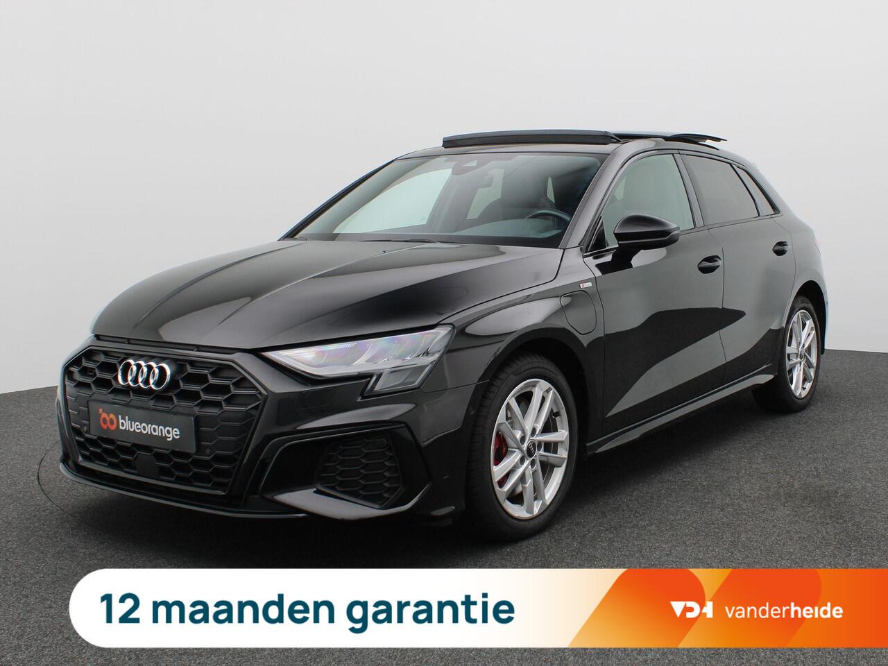 Audi A3 SPORTBACK 45 TFSI e S-Line Competition 245PK S-tronic Pano-Schuifdak, Keyless, Stoelverwarming, Cruise Control, Lane Assist, Apple Carplay/Android Auto, Parkeersensoren voor en achter, 17" LM Velgen