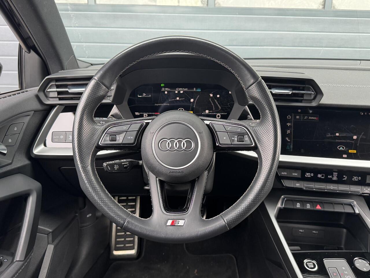 Audi A3 SPORTBACK 30 TFSI S EDITION I AUTOMAAT I S-LINE I APPLE CARPLAY I CRUISE CONTROL