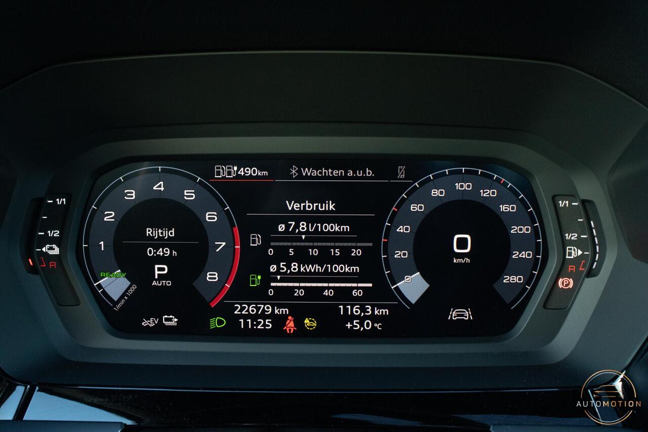 Audi A3 SPORTBACK 40 TFSIe PANO CAMERA STOELVERWARMING