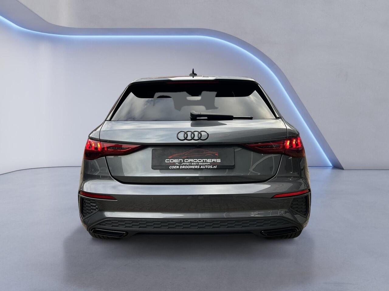 Audi A3 SPORTBACK 40 TFSI e Edition S Line /Apple & Android carplay/Achteruitrijcamera/Stoelverwarming/Sportstuur/Cruise & Clima/Isofix (MET GARANTIE*)