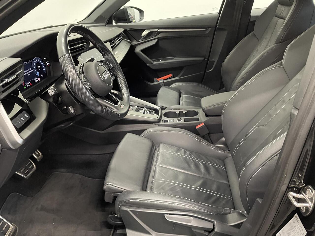 Audi A3 SPORTBACK 30 TFSI S edition Navigatie Apple Carplay / Android Auto Adaptive Cruise Control Parkeersensoren Full Led Virtual Cockpit Climate Control