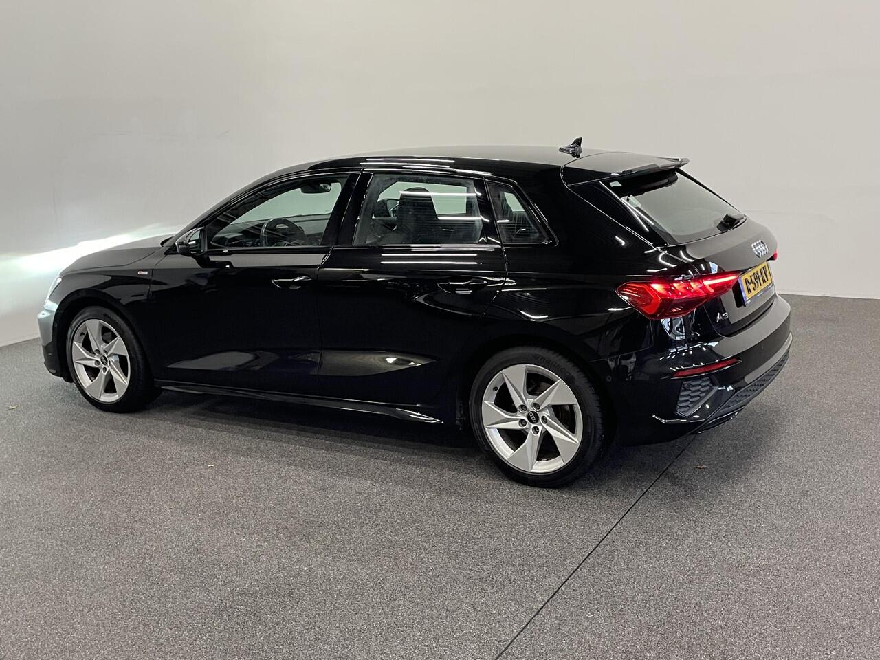 Audi A3 SPORTBACK 30 TFSI S edition Navigatie Apple Carplay / Android Auto Adaptive Cruise Control Parkeersensoren Full Led Virtual Cockpit Climate Control