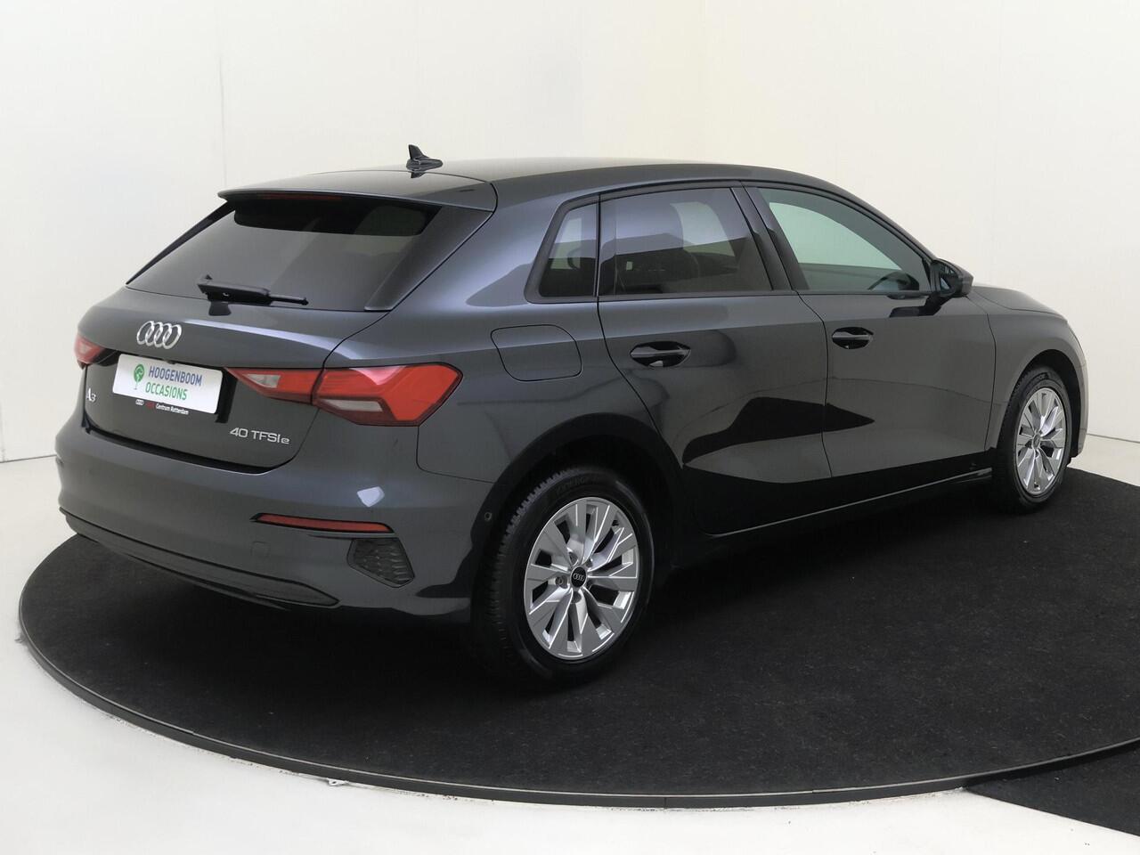 Audi A3 SPORTBACK 40 TFSI e Advanced edition | SoH 95% | Keyless | Parkeerassistent | Navigatie Plus | CarPlay | Achteruitrijcamera | Elektrisch bedienbare achterklep | Virtual cockpit |