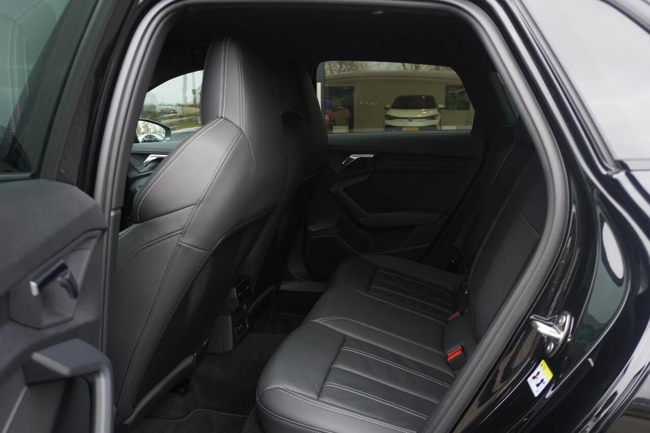Audi A3 SPORTBACK 40 TFSI e Edition | S-LINE | BLACKLINE | LEDER | ELEK. STOELEN | CARPLAY | CRUISE CTRL | 18 INCH
