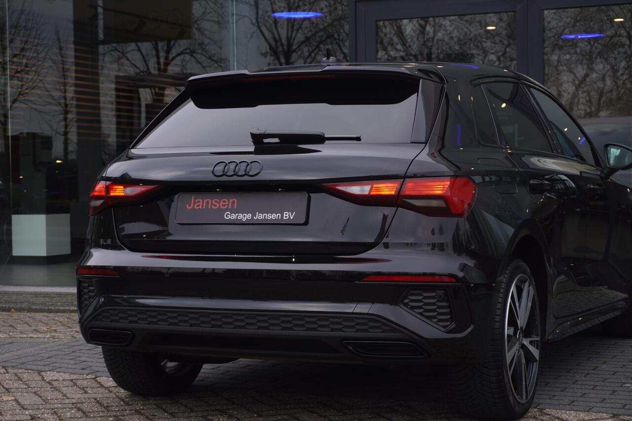Audi A3 SPORTBACK 40 TFSI e Edition | S-LINE | BLACKLINE | LEDER | ELEK. STOELEN | CARPLAY | CRUISE CTRL | 18 INCH