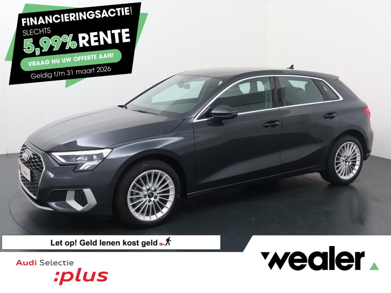 Audi A3 SPORTBACK 30 TFSI Advanced edition | 110 PK | Automaat | Cruise control | Navigatiesysteem | Achteruitrijcamera |